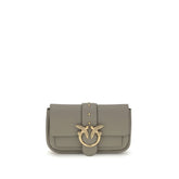 Gray Calf Leather Bos Taurus Shoulder Bag